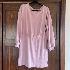 GUC blush Pink sweater dress XXL Nine west